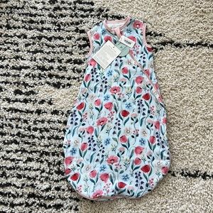 Loulou Lollipop 1.0 TOG Sleep Bag 3-12 months, Floral, new with tags